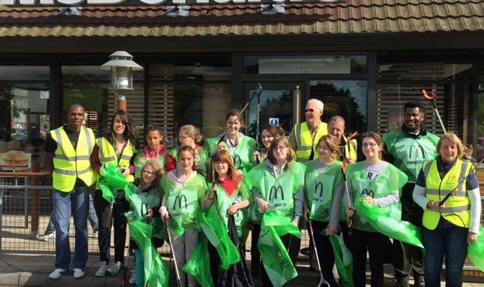 McDonald’s Volunteers Join Forces to Spruce Up Local Areas in Edinburgh