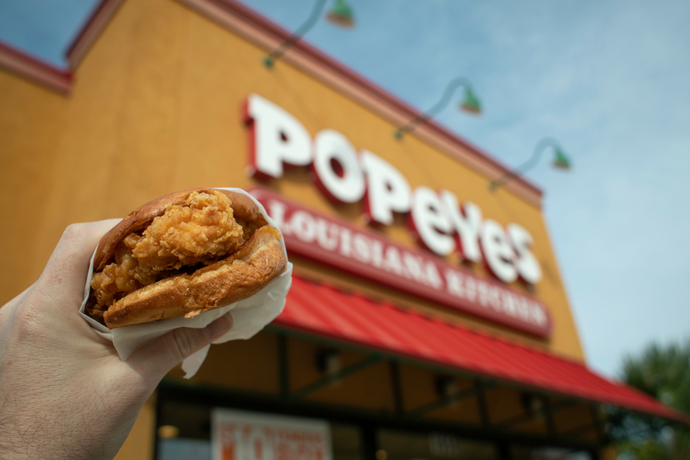 The nearest deals popeyes